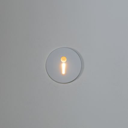 LED-Treppenleuchte mit Bewegungs- und Dämmerungssensor MAGNIK LED/1,7W/230V 2700/3300/3900/4600/5700K weiß rund