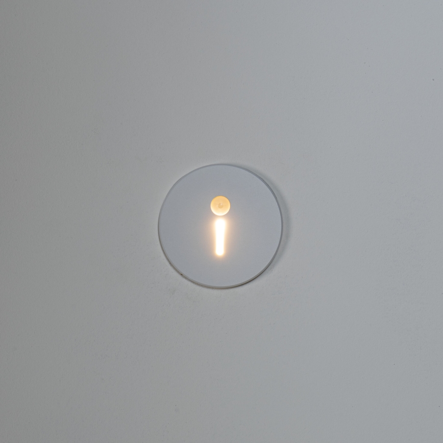 LED-Treppenleuchte mit Bewegungs- und Dämmerungssensor MAGNIK LED/1,7W/230V 2700/3300/3900/4600/5700K weiß rund