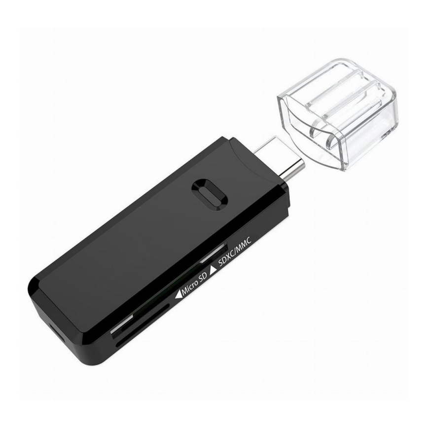 Kartenleser MicroSD SDXC MMC mit Anschluss USB-C