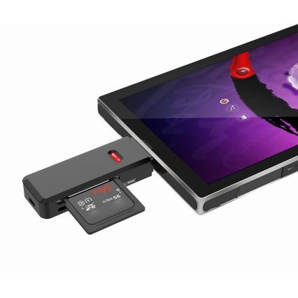 Kartenleser MicroSD SDXC MMC mit Anschluss USB-C