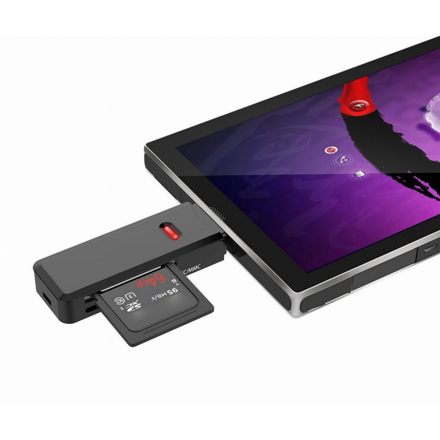 Kartenleser MicroSD SDXC MMC mit Anschluss USB-C