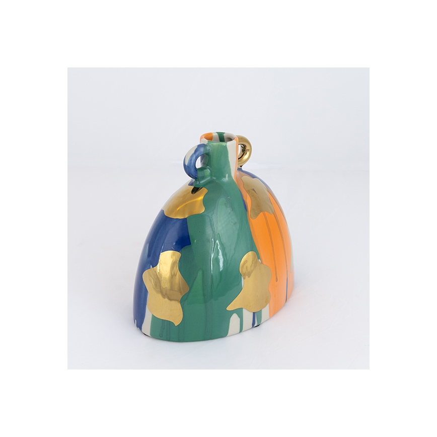 Keramik-Vase 21,5x20,7 cm