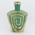 Keramik-Vase 30x20,2 cm grün/golden