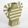 Keramik-Vase 32x30,8 cm grün