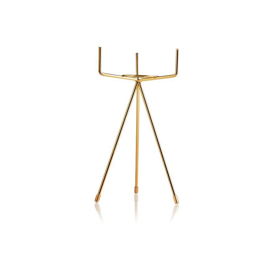 Keramikblumentopf EMMA 28,3x11 cm grün/gold