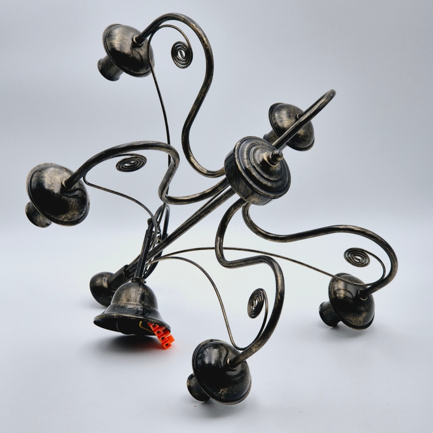 Kette-Kronleuchter DONATO 5xE14/40W/230V