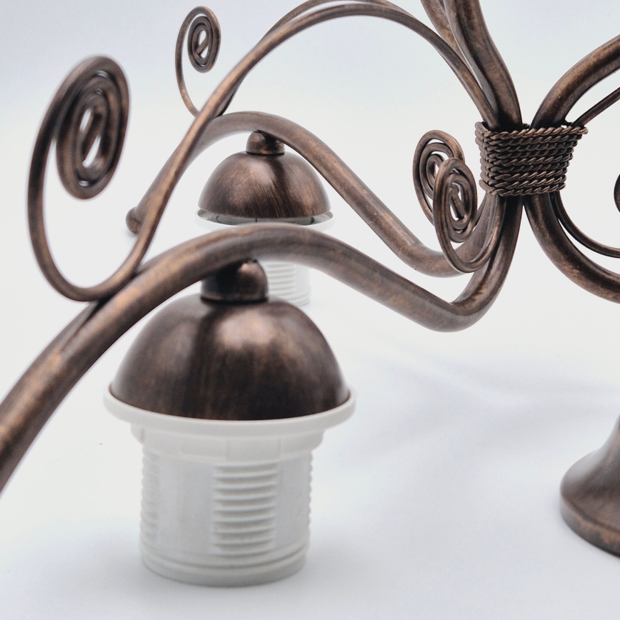 Kette-Kronleuchter RETRO II 3xE27/60W/230V