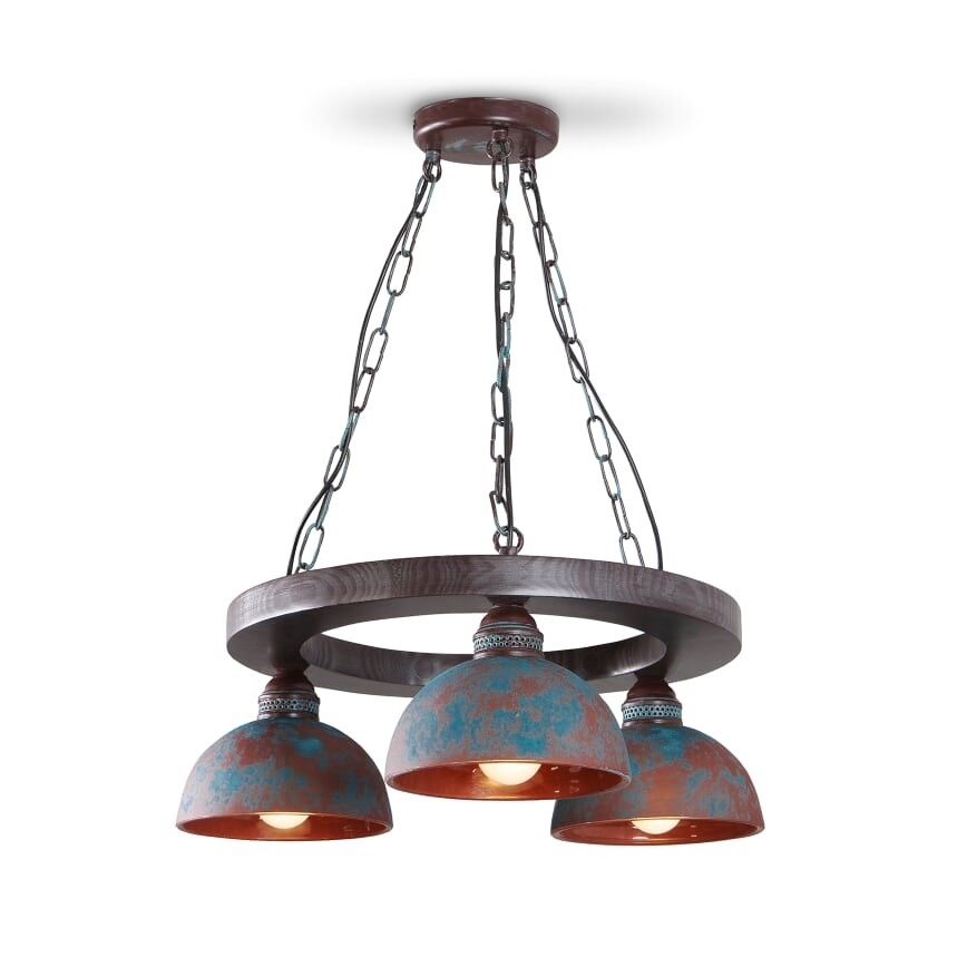 Kette-Kronleuchter VIRIONI 3xE27/60W/230V