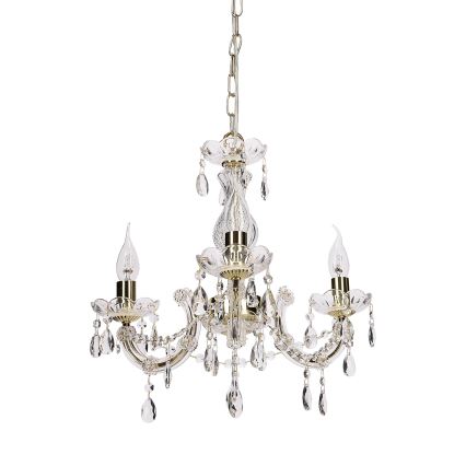 Ketten-Kronleuchter MARIA TERESA 3xE14/40W/230V