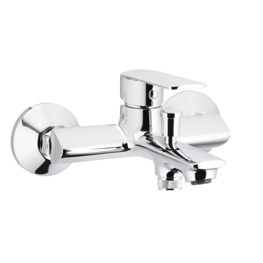 KFA Armatura 4424-510-00 - Badewannen-Set mit Armatur AGAT glänzendes Chrom