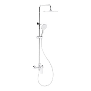 KFA Armatura 4426-910-00 - Duschset mit Armatur AGAT glänzendes Chrom