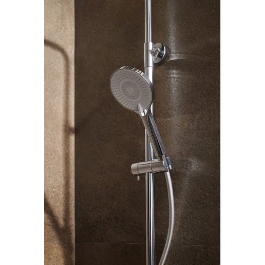 KFA Armatura 4426-910-00 - Duschset mit Armatur AGAT glänzendes Chrom