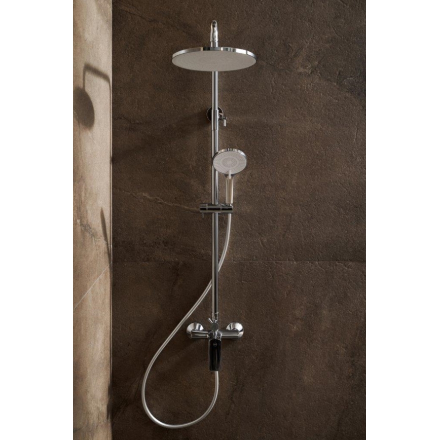 KFA Armatura 4426-910-00 - Duschset mit Armatur AGAT glänzendes Chrom
