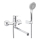 KFA Armatura 4428-715-00 - Badewannen-Set mit Armatur AGAT glänzendes Chrom