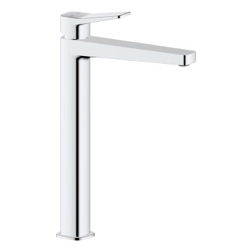 KFA Armatura 4522-712-00 - Waschtischarmatur MALAGA mit Ablaufgarnitur, 30,3 cm, hochglanzverchromt