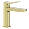 KFA Armatura 4522-815-31 - Waschtischarmatur + Ablauf MALAGA 15,9 cm gebürstetes Gold