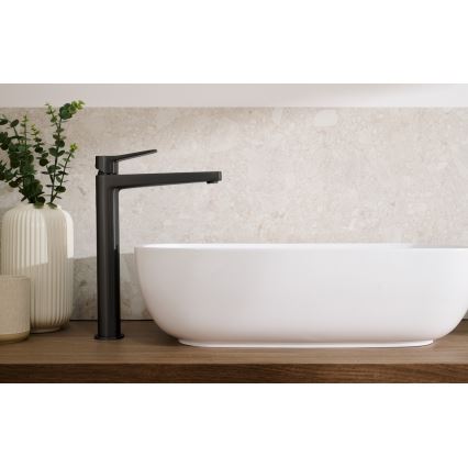 KFA Armatura 4522-815-81 - Waschtischarmatur + Auslauf MALAGA 15,9 cm schwarz