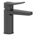 KFA Armatura 4522-825-81 - Waschtischarmatur + Ablaufgarnitur MALAGA 17 cm schwarz
