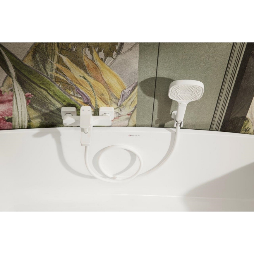 KFA Armatura 4524-010-44 - Badewannenarmatur MALAGA weiß