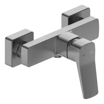 KFA Armatura 4526-010-61 - Duscharmatur MALAGA, Metallic-Grau