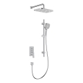 KFA Armatura 4529-301-00 - Duschset mit Unterputz-Armatur MALAGA, Hochglanzchrom