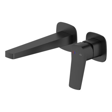 KFA Armatura 4529-810-81 - Waschtischarmatur für die Unterputzmontage MALAGA schwarz