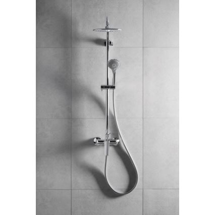 KFA Armatura 5026-910-00 - Duschset mit Armatur TANZANIT glänzendes Chrom