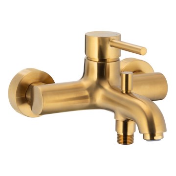 KFA Armatura 5034-010-31 - Badewannenarmatur MOZA gebürstetes Gold