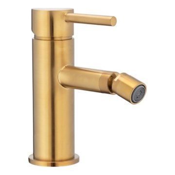 KFA Armatura 5037-015-31 - Bidetarmatur mit Überlauf MOZA gebürstetes Gold