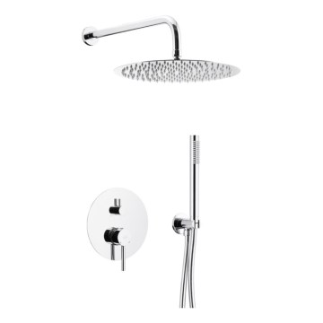 KFA Armatura 5039-501-00 - Dusch-Set mit Unterputz-Armatur MOZA glänzendes Chrom