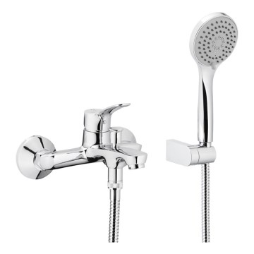KFA Armatura 5244-510-00 - Badewannen-Set mit Armatur MORRIS glänzendes Chrom