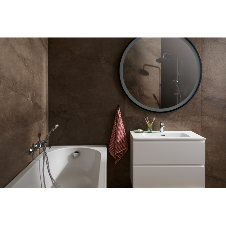 KFA Armatura 5244-510-00 - Badewannen-Set mit Armatur MORRIS glänzendes Chrom