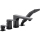 KFA Armatura 5535-210-81 - Badewannenarmatur 4-Loch MOKAIT Messing/matt schwarz