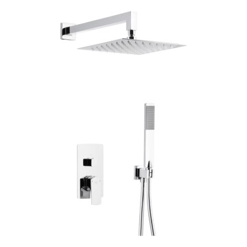 KFA Armatura 5539-511-00 - Dusch-Set mit Unterputz-Armatur MOKAIT glänzendes Chrom