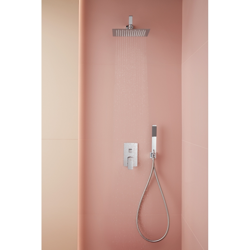 KFA Armatura 5539-511-00 - Dusch-Set mit Unterputz-Armatur MOKAIT glänzendes Chrom