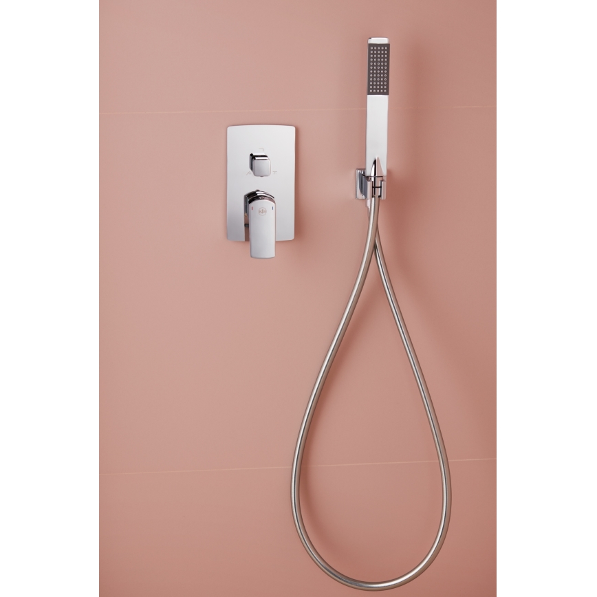 KFA Armatura 5539-511-00 - Dusch-Set mit Unterputz-Armatur MOKAIT glänzendes Chrom