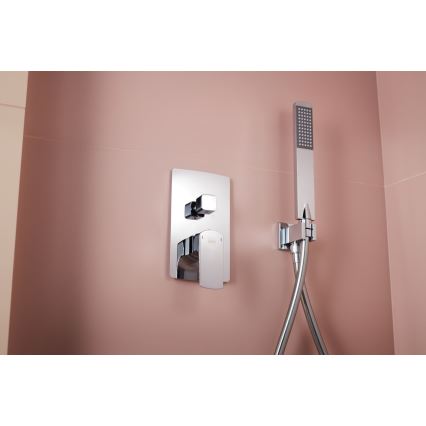 KFA Armatura 5539-511-00 - Dusch-Set mit Unterputz-Armatur MOKAIT glänzendes Chrom
