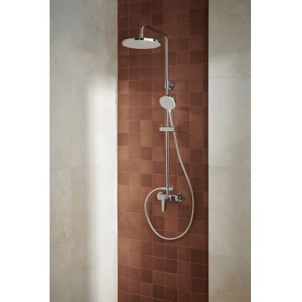 KFA Armatura 5556-910-00 - Duschset mit Armatur OTAVA glänzendes Chrom