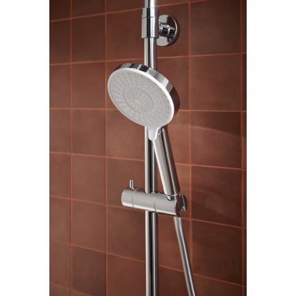 KFA Armatura 5556-910-00 - Duschset mit Armatur OTAVA glänzendes Chrom