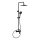 KFA Armatura 5556-910-81 - Duschset mit Armatur OTAVA Messing/matt schwarz