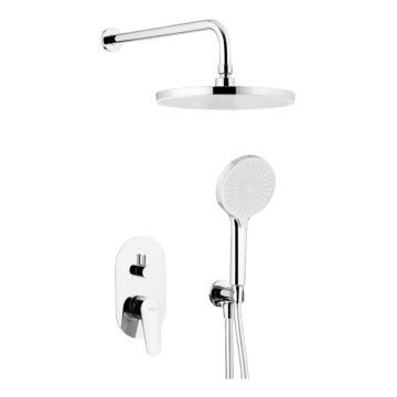 KFA Armatura 5559-501-00 - Duschgarnitur mit Unterputz-Armatur OTAVA glänzendes Chrom