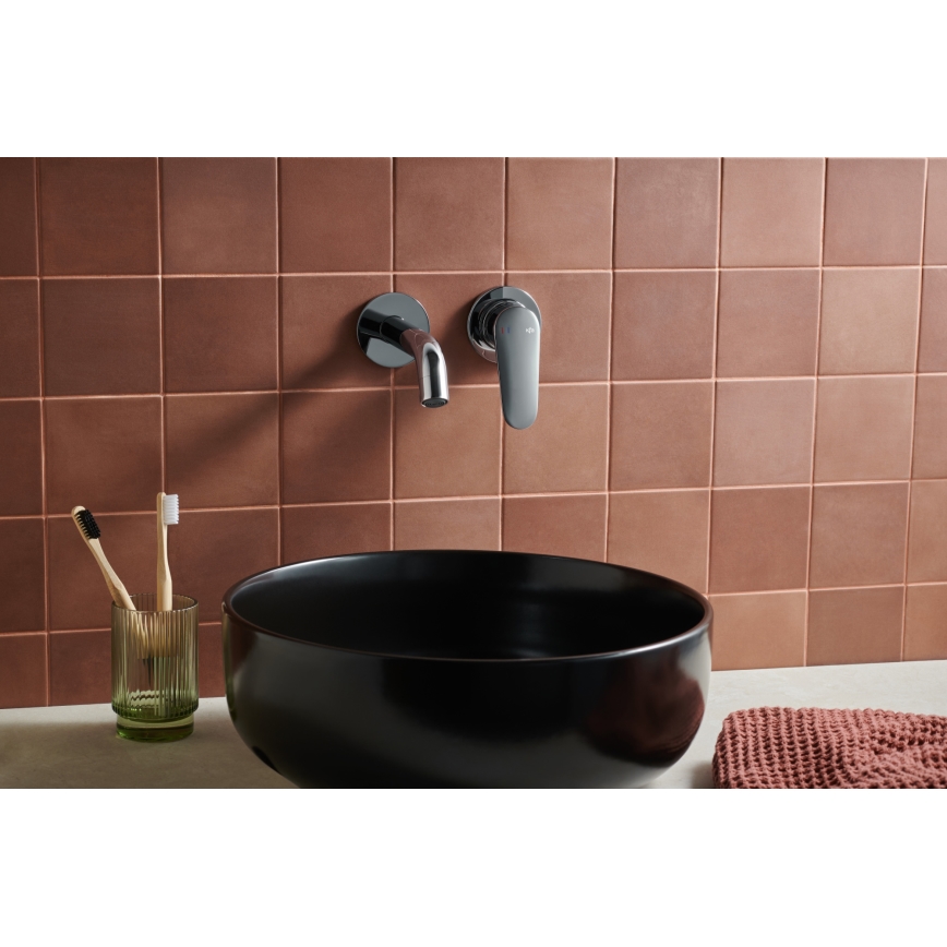 KFA Armatura 5559-810-00 - Waschbeckenarmatur für Unterputzmontage OTAVA glänzendes Chrom