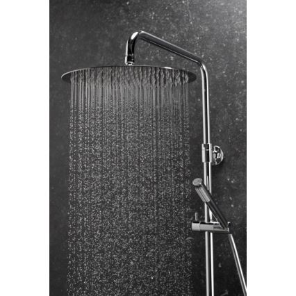 KFA Armatura 5736-920-00 - Duschgarnitur mit thermostatischer Armatur MOZA glänzendes Chrom