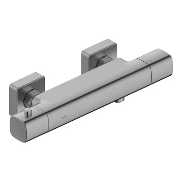 KFA Armatura 5756-010-61 - Thermostat-Duscharmatur MALAGA, Metallicgrau