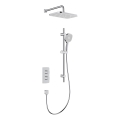 KFA Armatura 5759-301-00 - Duschgarnitur mit thermostatischer Unterputzarmatur MALAGA in Hochglanz-Chrom