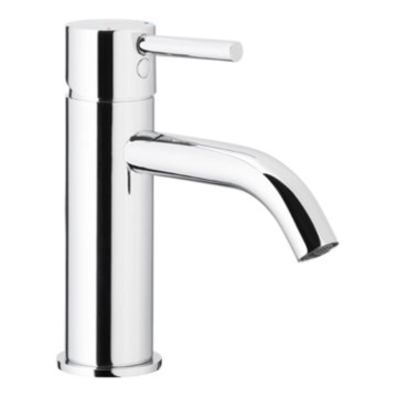 KFA Armatura 5822-815-00 - Waschbeckenarmatur + Ablauf NEDA 16,5 cm glänzendes Chrom