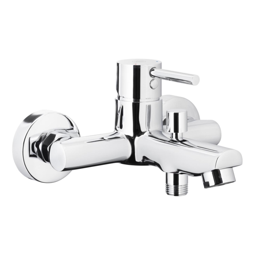 KFA Armatura 5824-010-00 - Badewannenarmatur NEDA glänzendes Chrom