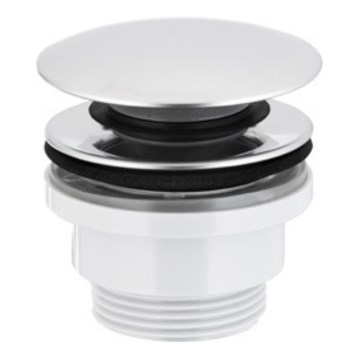 KFA Armatura 660-310-00 - Ablaufgarnitur CLICK-CLACK d 6,6 cm glänzendes Chrom