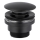 KFA Armatura 660-310-81 - Ablaufgarnitur CLICK-CLACK d 6,6 cm Messing/matt schwarz
