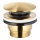 KFA Armatura 660-320-31 - Ablaufgarnitur CLICK-CLACK d 6,6 cm Edelstahl/geschliffen golden
